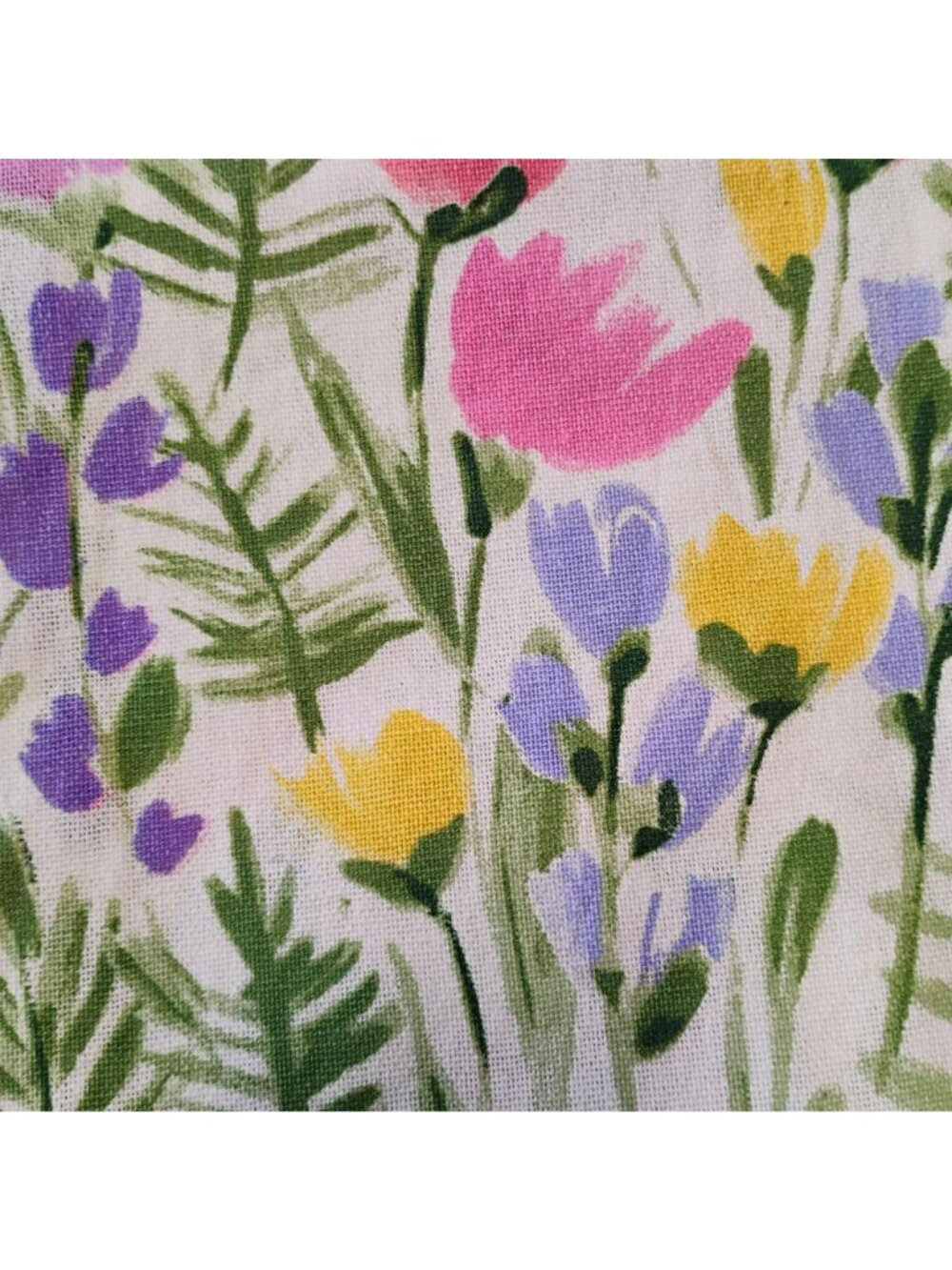 Nicole Miller Floral Cotton Tea Towel 20"x28" Multicolor Botanical Cottagecore - Picture 8 of 8